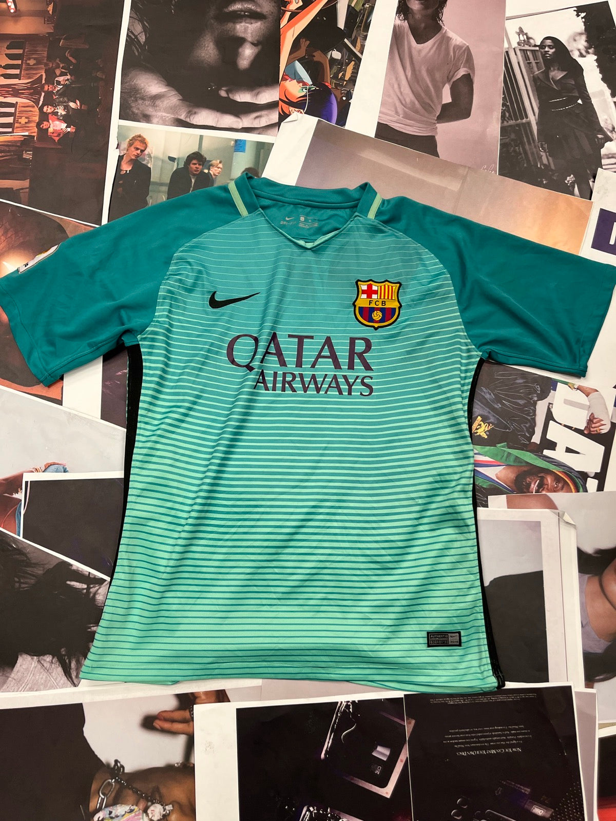 (L) Nike Barcelona zelený Messi