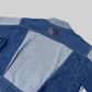 Upcyklovaná krátká džínová bunda Dickies x Vintage therapy (M)
