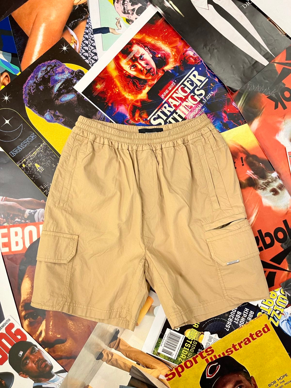 (M) Represent kraťasy bežová