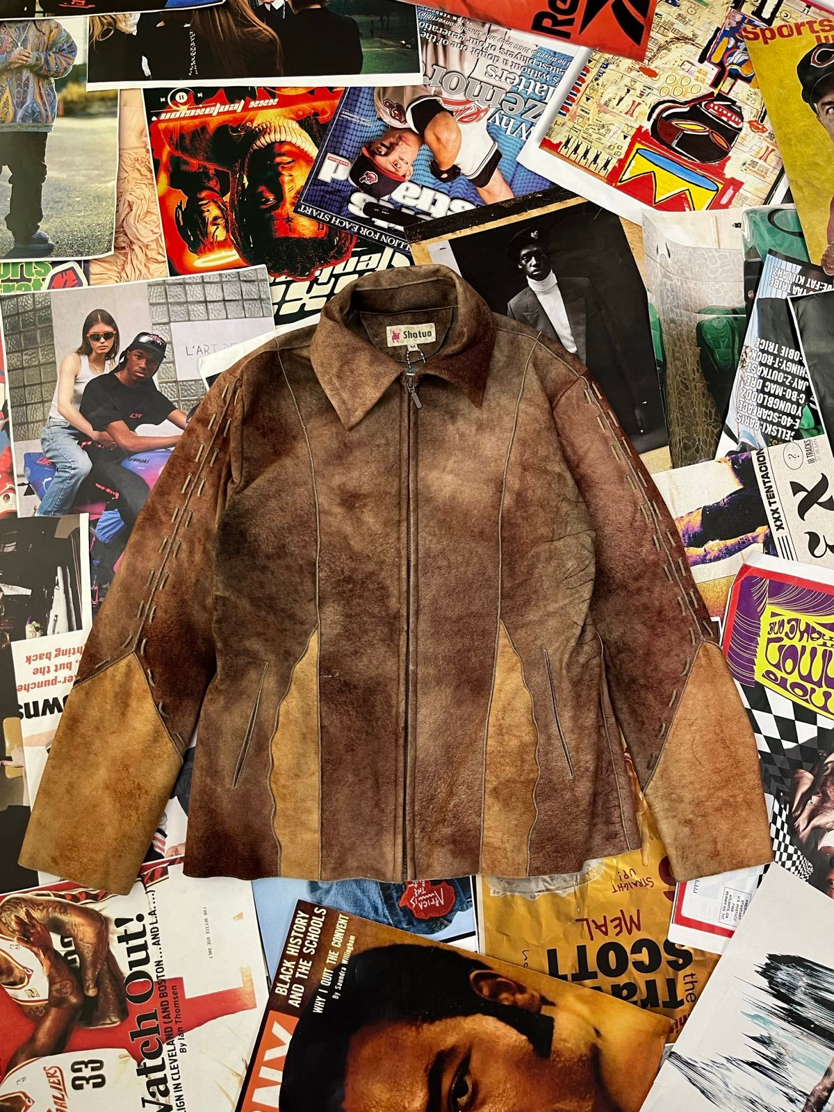 (M) Shatuo bunda hnědo–béžová