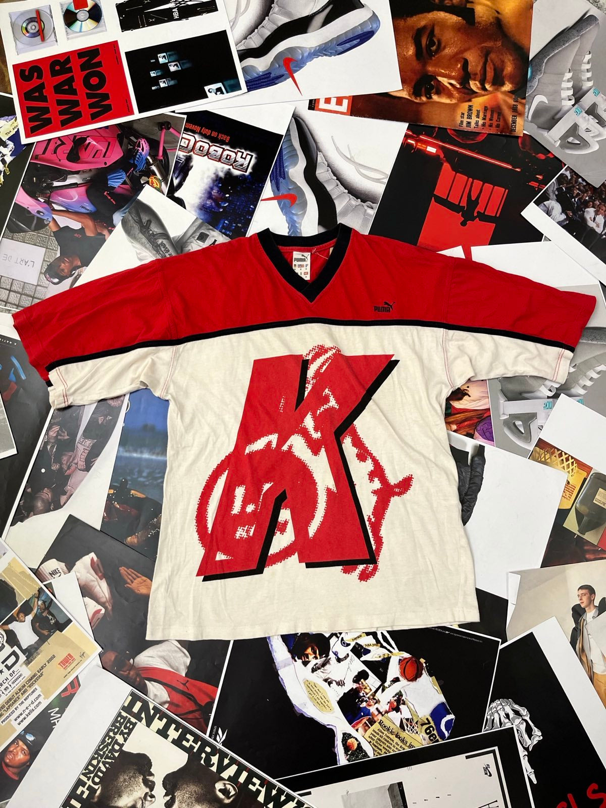 Köln x Puma DRES bílo červený s velkým K na přední straně M
