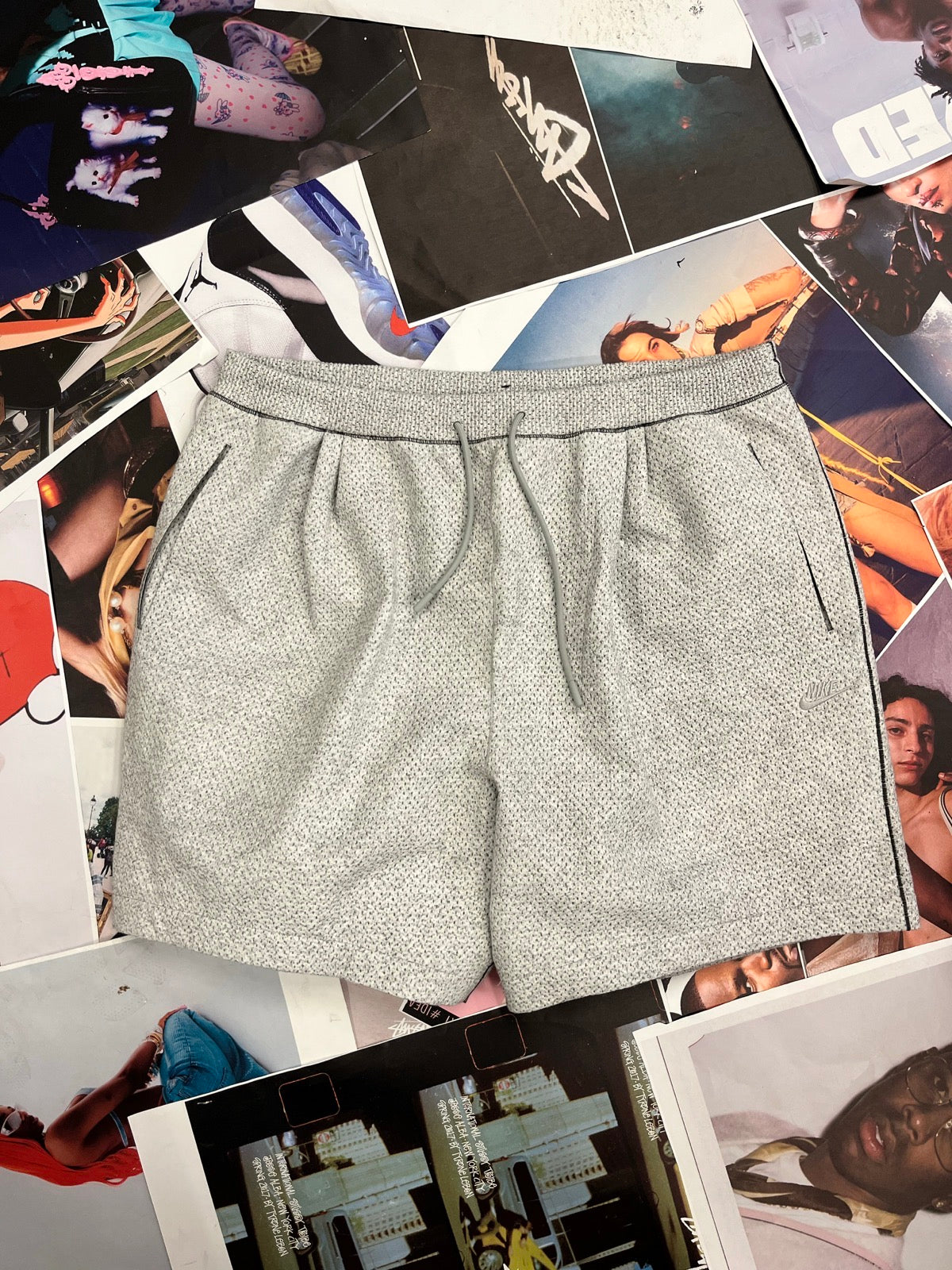 (3XL) Nike Tech Pack šortky šedé sportovní