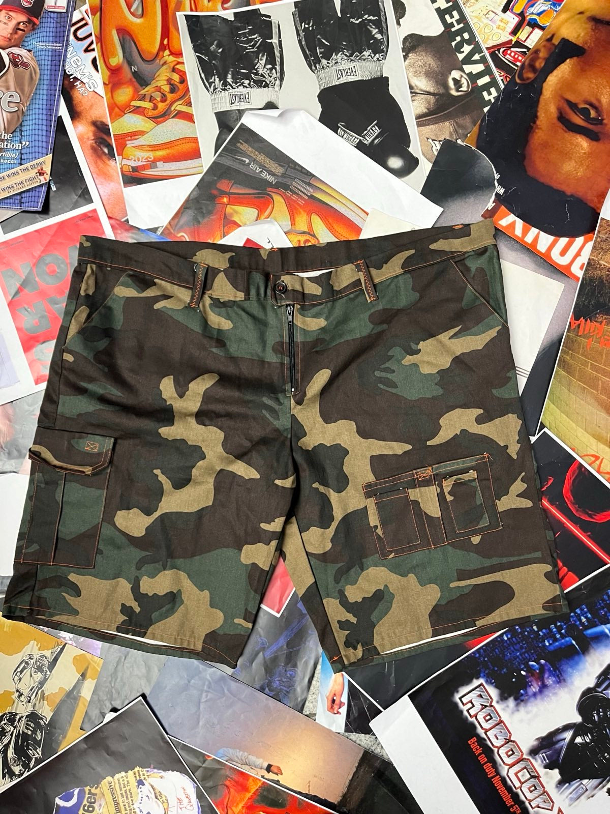 (3XL) Kraťasy maskáčové pánské