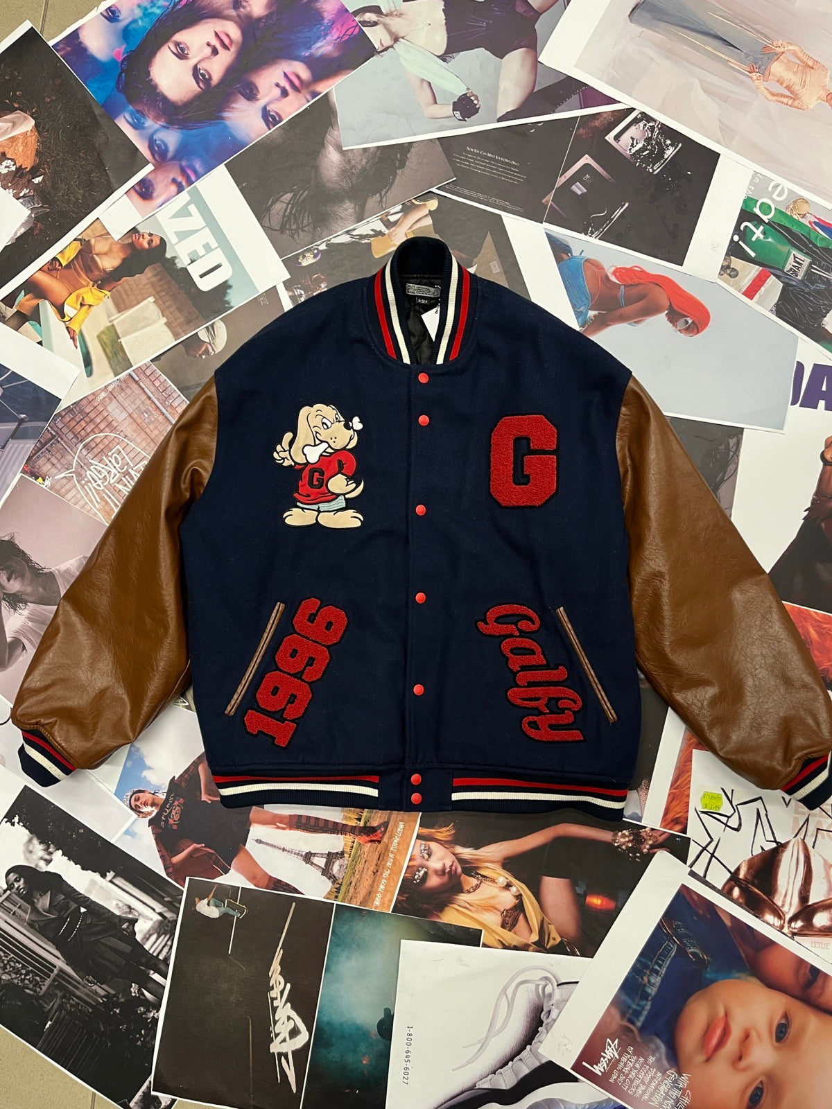 (L) GALFY Varsity Jacket “G” – 1996 Vintage