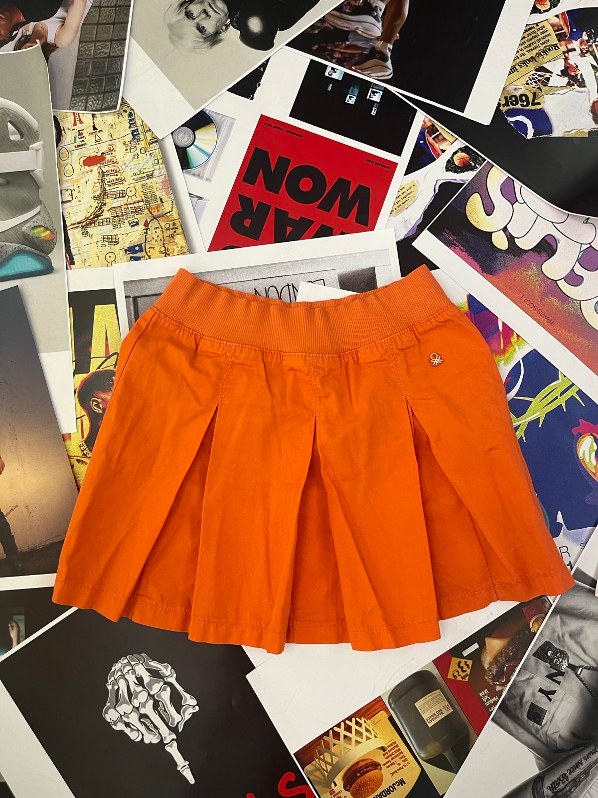 United colors of Benetton MINI SUKNĚ oranžová S