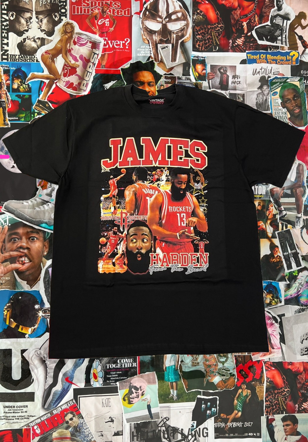 Triko BOOTLEG černé James Harden