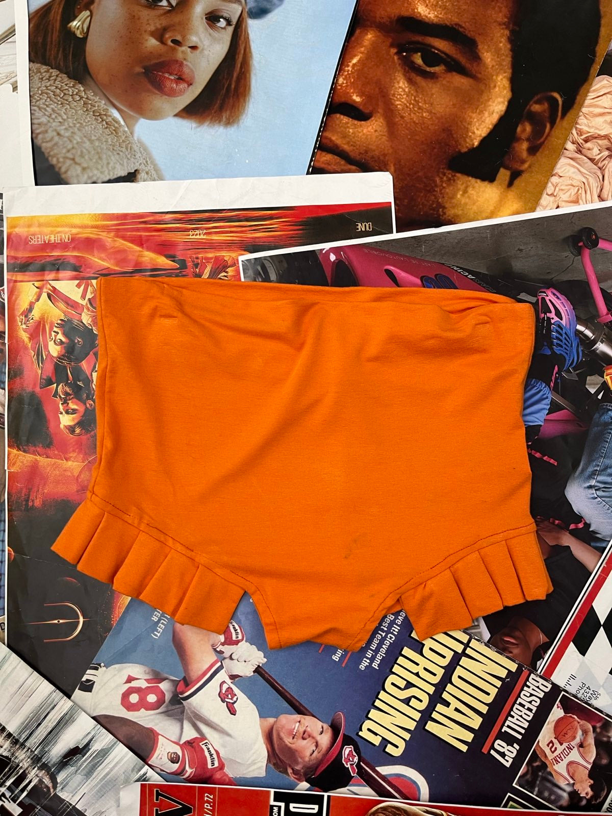 (M) Šortky SARA oranžové