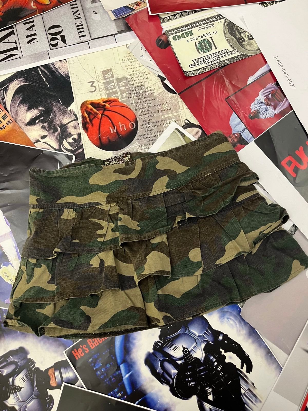 (L) Richell Army sukně