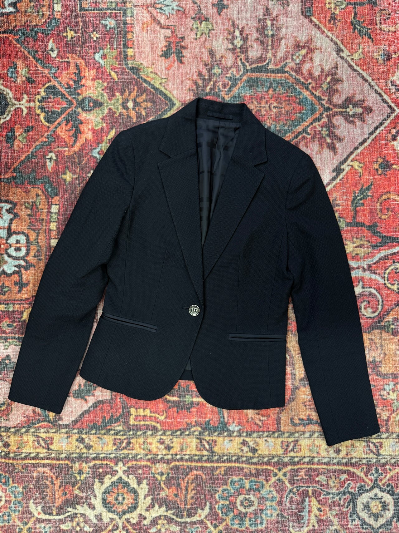 (XS) Burberry dámské sako černé