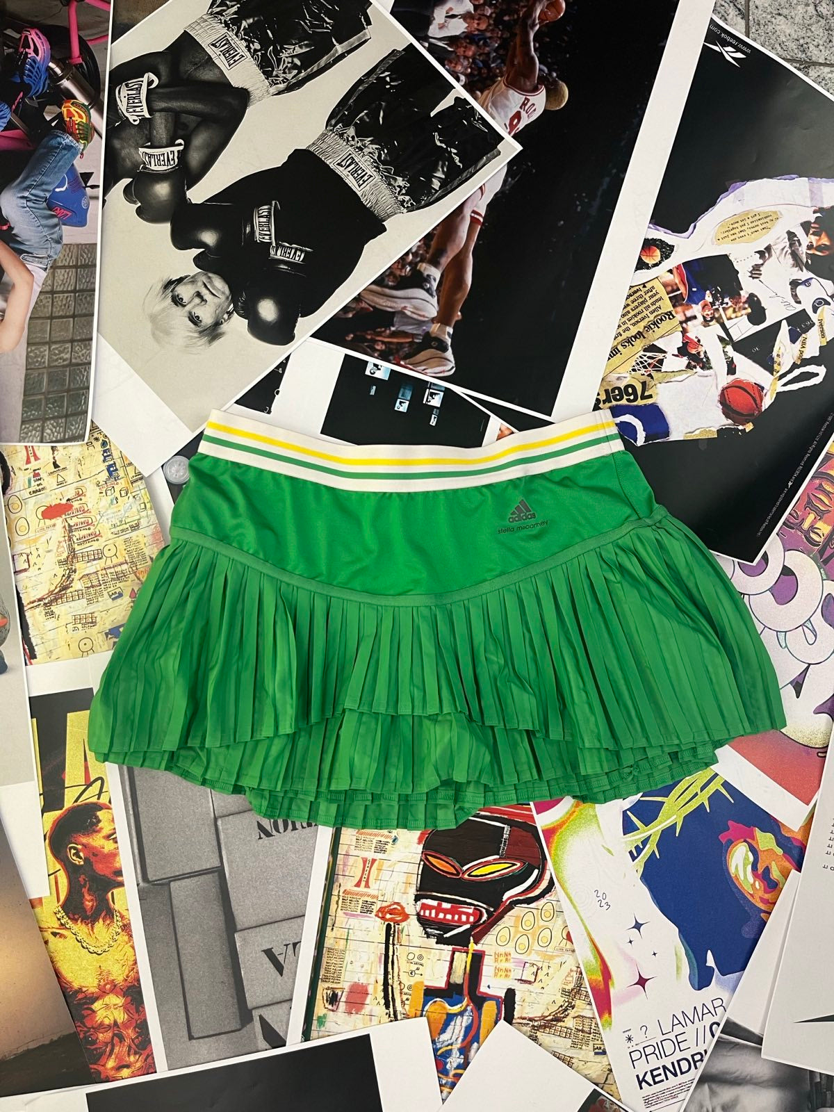Adidas Stella Mccartney MINI SUKNĚ s kraťásky M