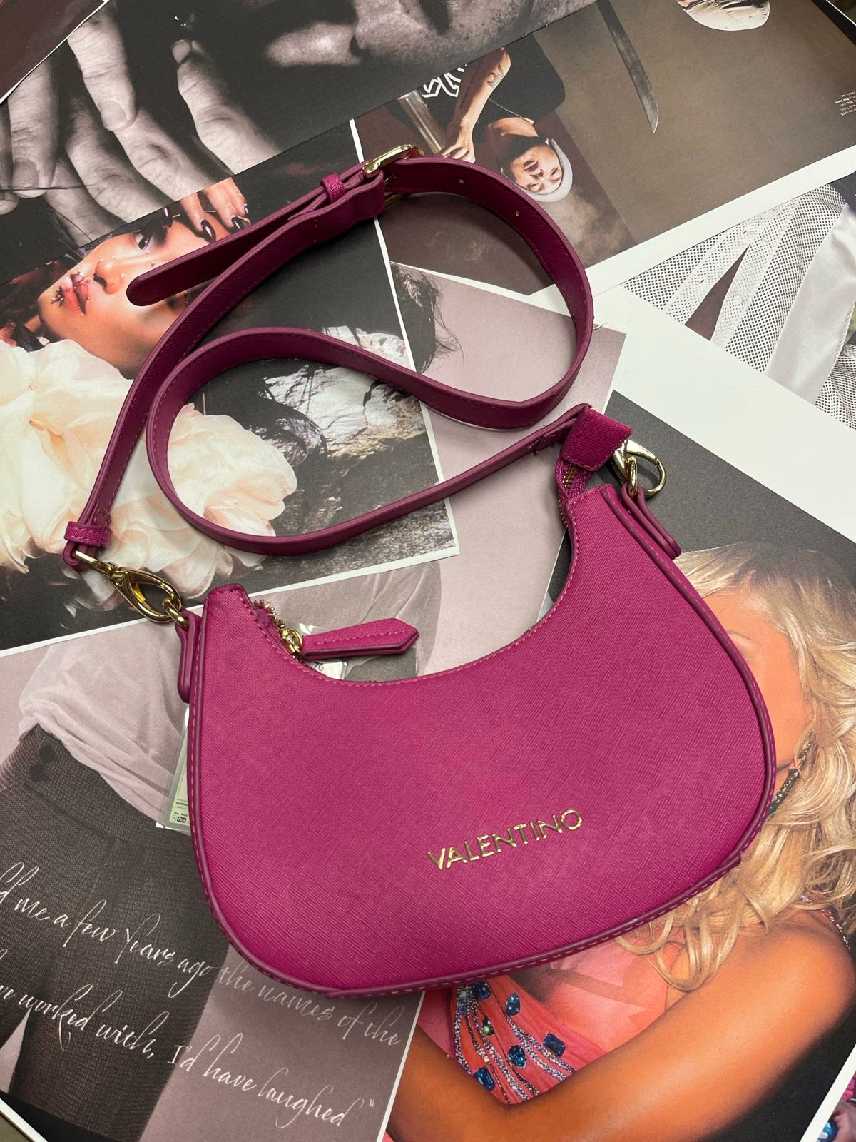 Valentino kabelka tmavě růžová