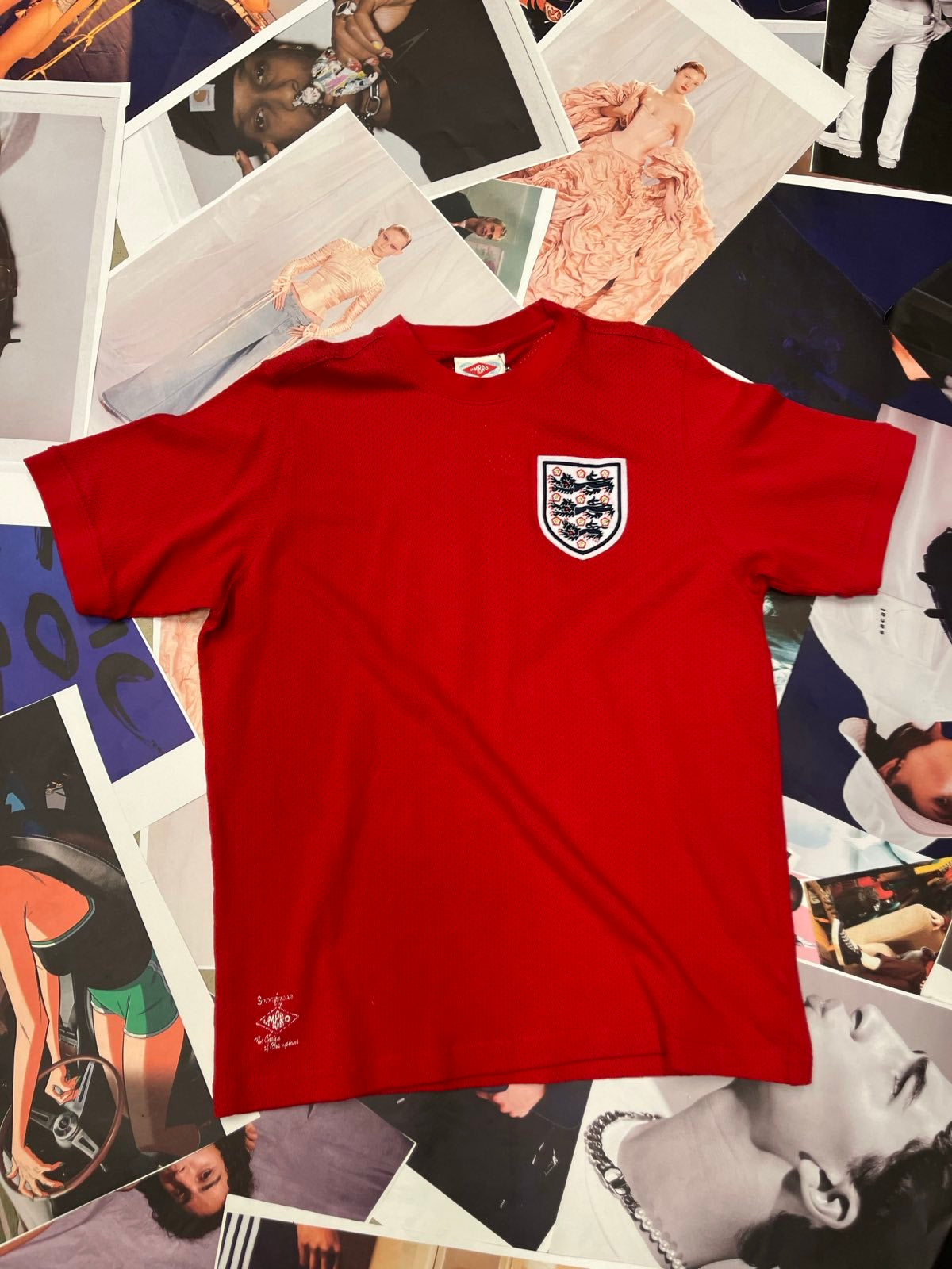 (L) Umbro anglie starý dres červený