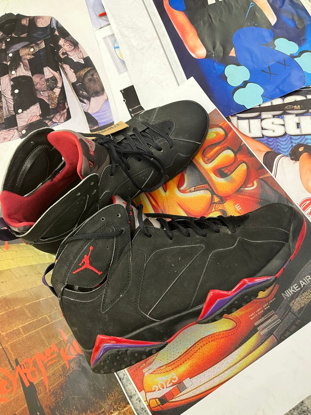 (45) Jordan 7 Retro "Raptors" (2012) tenisky