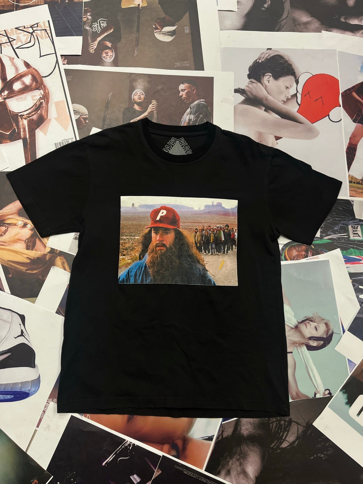 (M) PALACE Forrest Gump triko černé