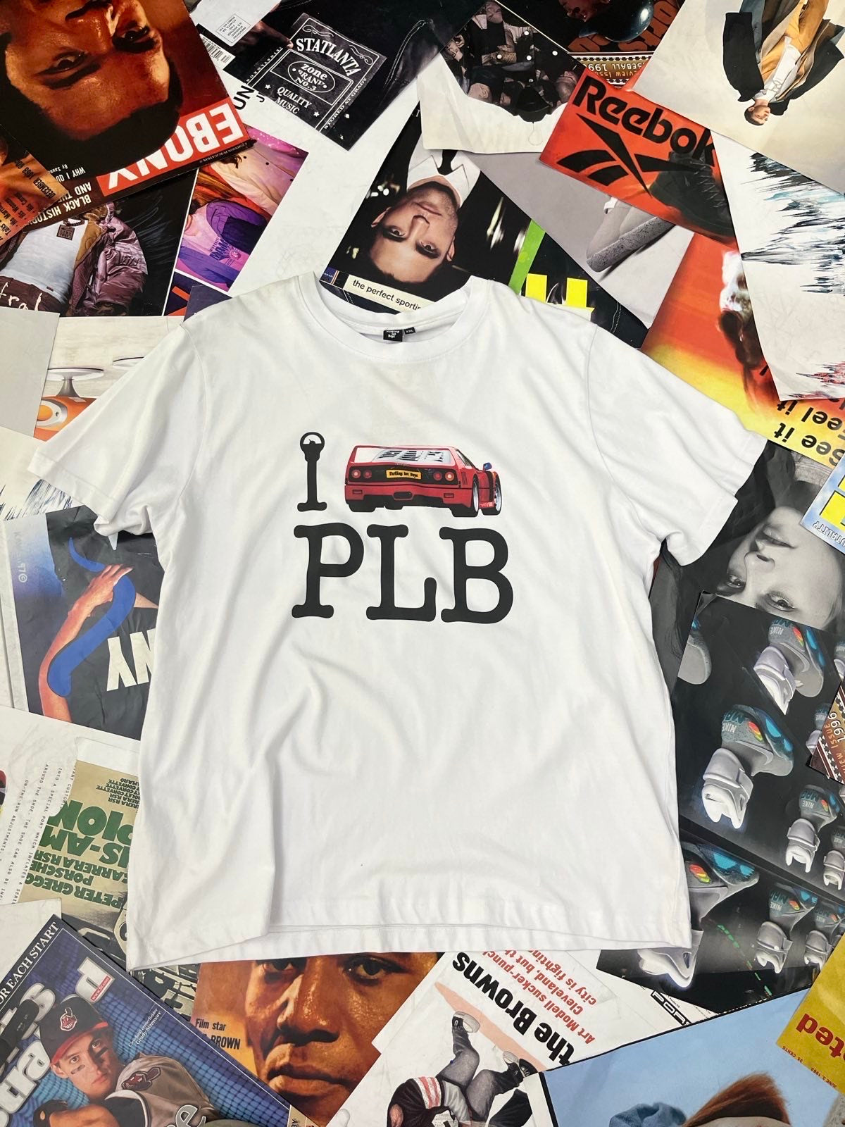 TEE bílé I love PLB