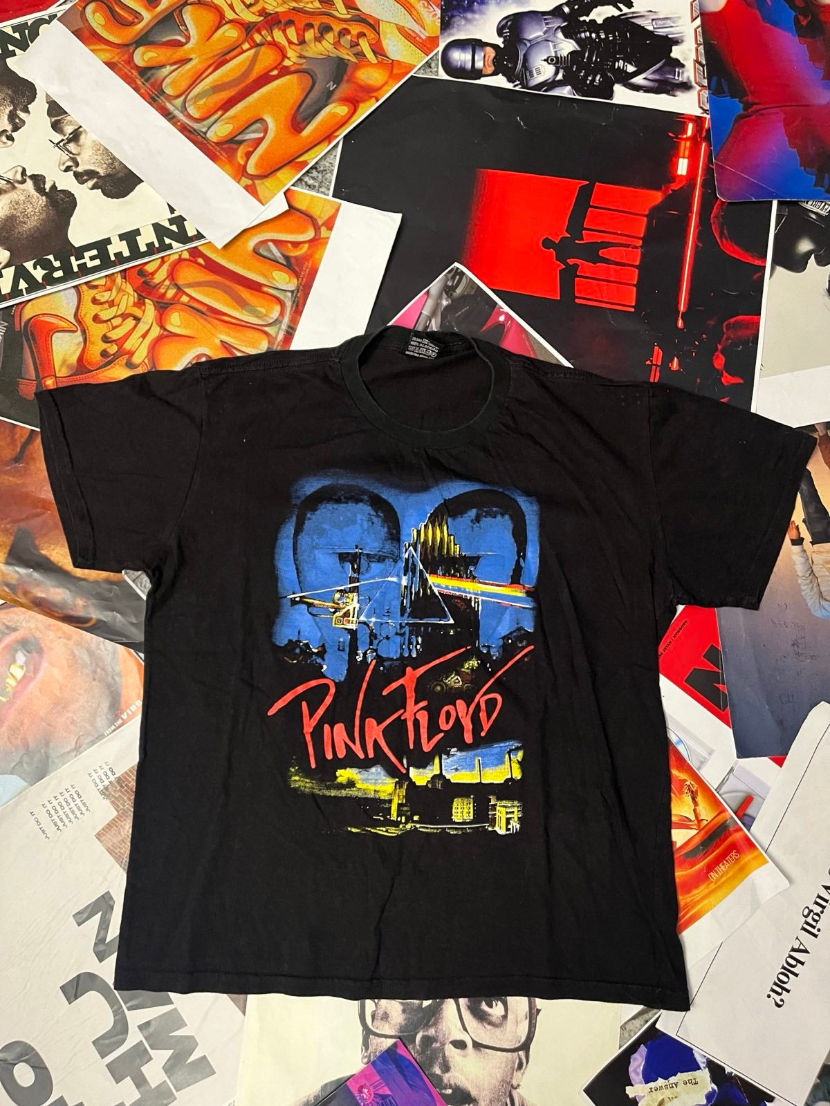 (XS) Arenito Rockstyle TRIKO černé Pink Floyd