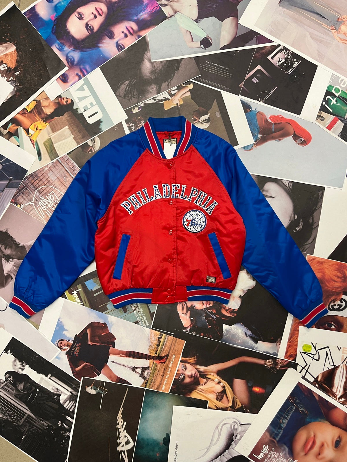 (S) Hardwood Classics – Vintage NBA Varsity Jacket Philadelphia 76ers