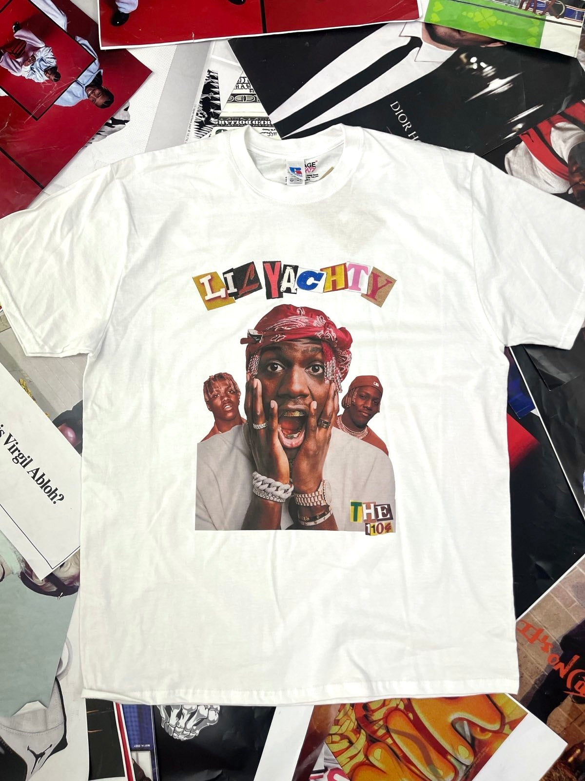 BOOTLEG triko bílé Lil Yachty