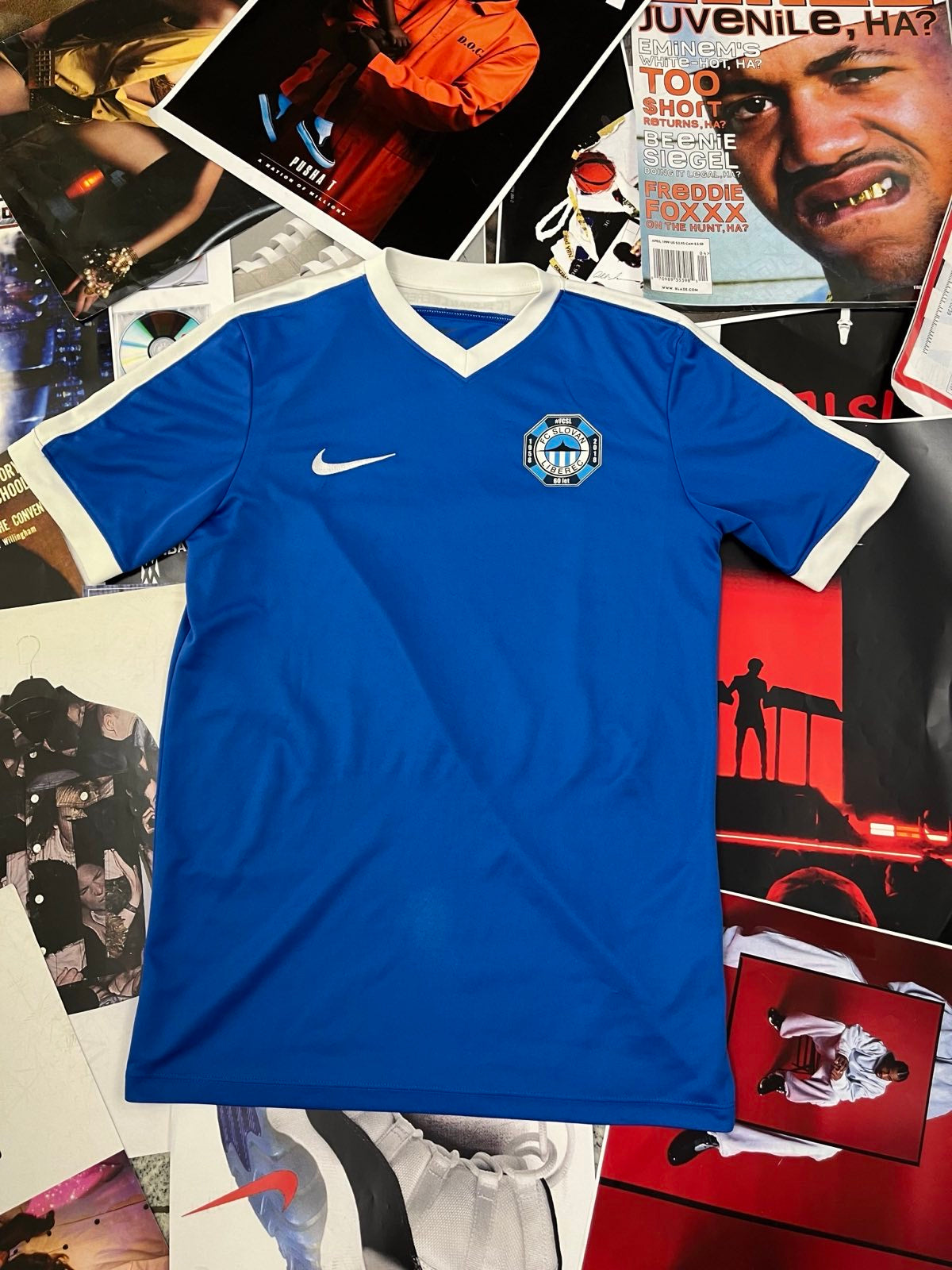 Nike x Slovan Liberec DRES modrý