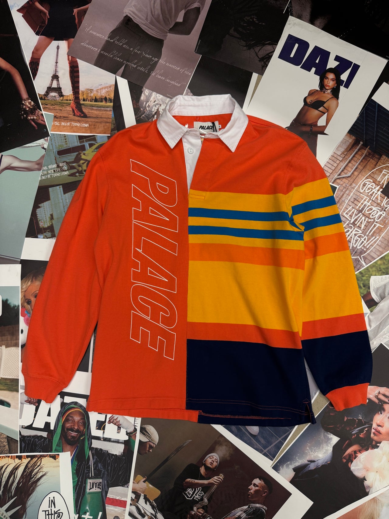 (S) Palace Pronto Rugby tričko oranžové