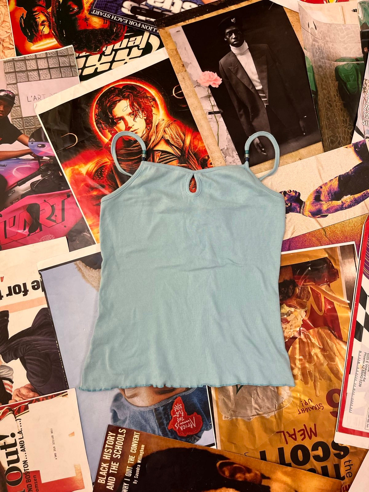 (M) Joie de Vivre tílko modré