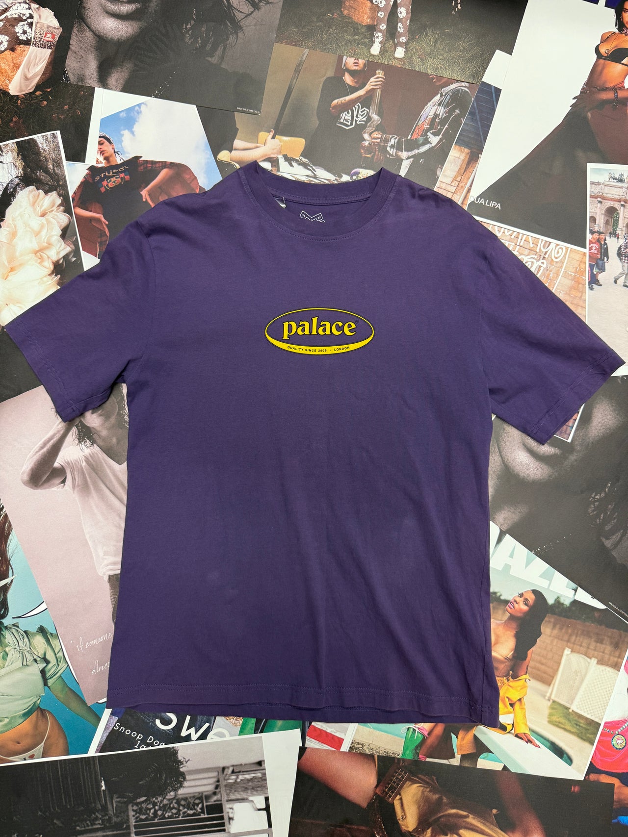 (M) Palace Quality T-shirt fialové
