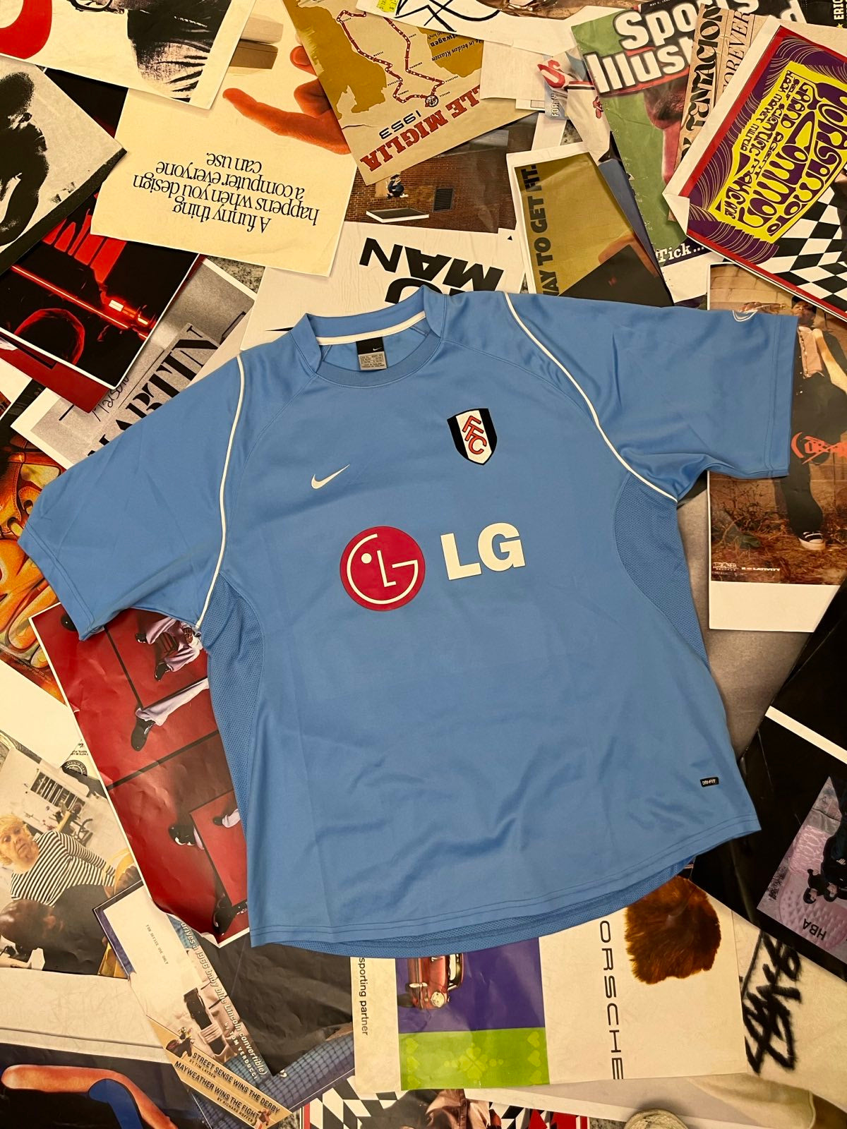 Fullham x Nike DRES světle modrý 2007 s potiskem LG na přední straně XL