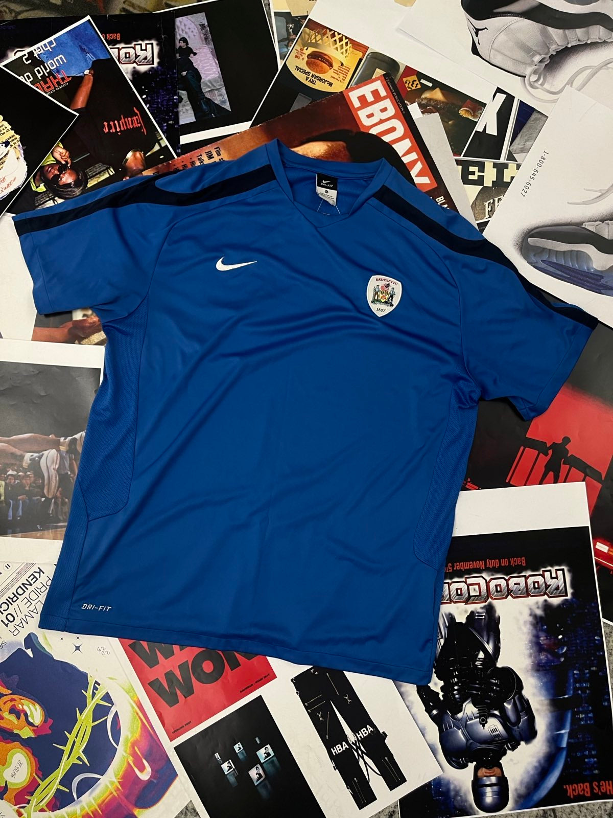Barnsley FC 1887 x Nike DRES modrý XL