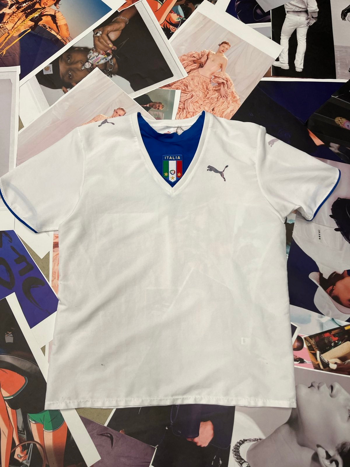 (L) Puma Italy bílý