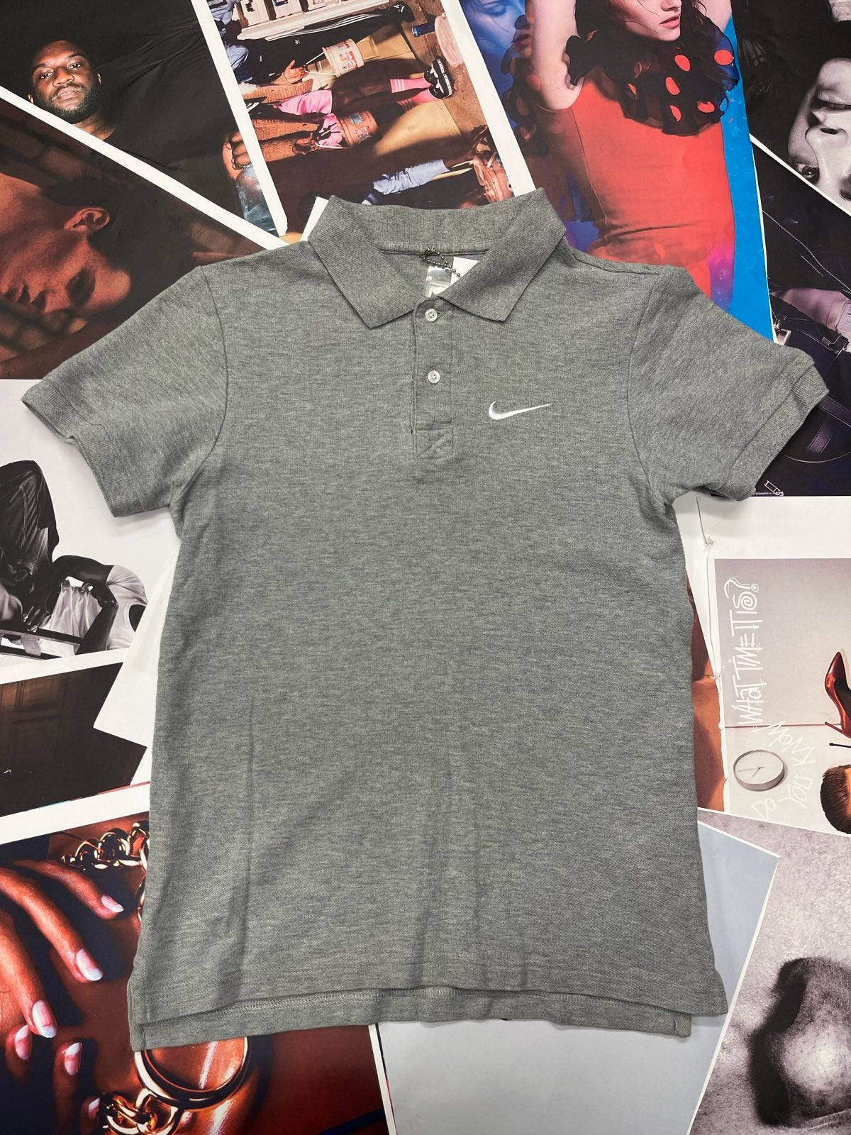 (S) Nike šedé polotričko dámské