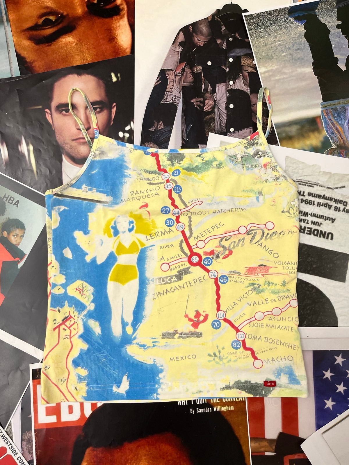 (L) Espirit TÍLKO s mapou all over print