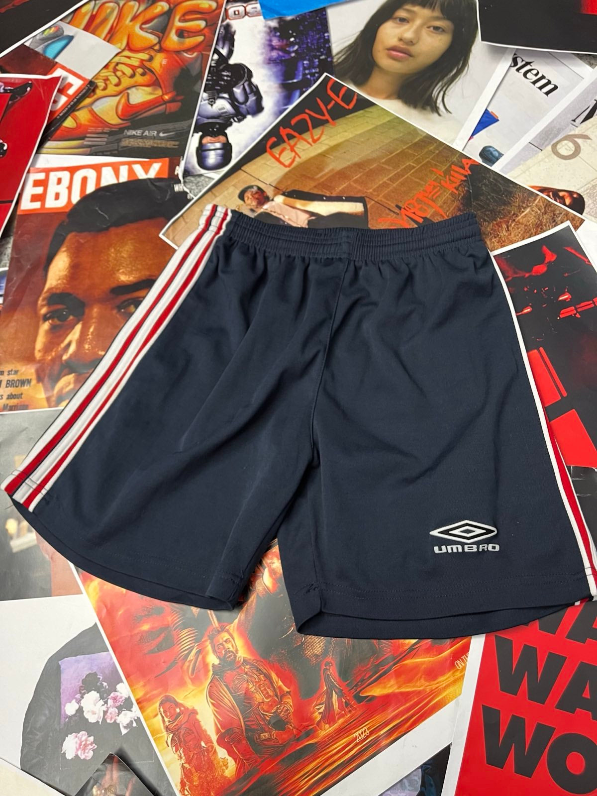 (M) Umbro kraťasy modré