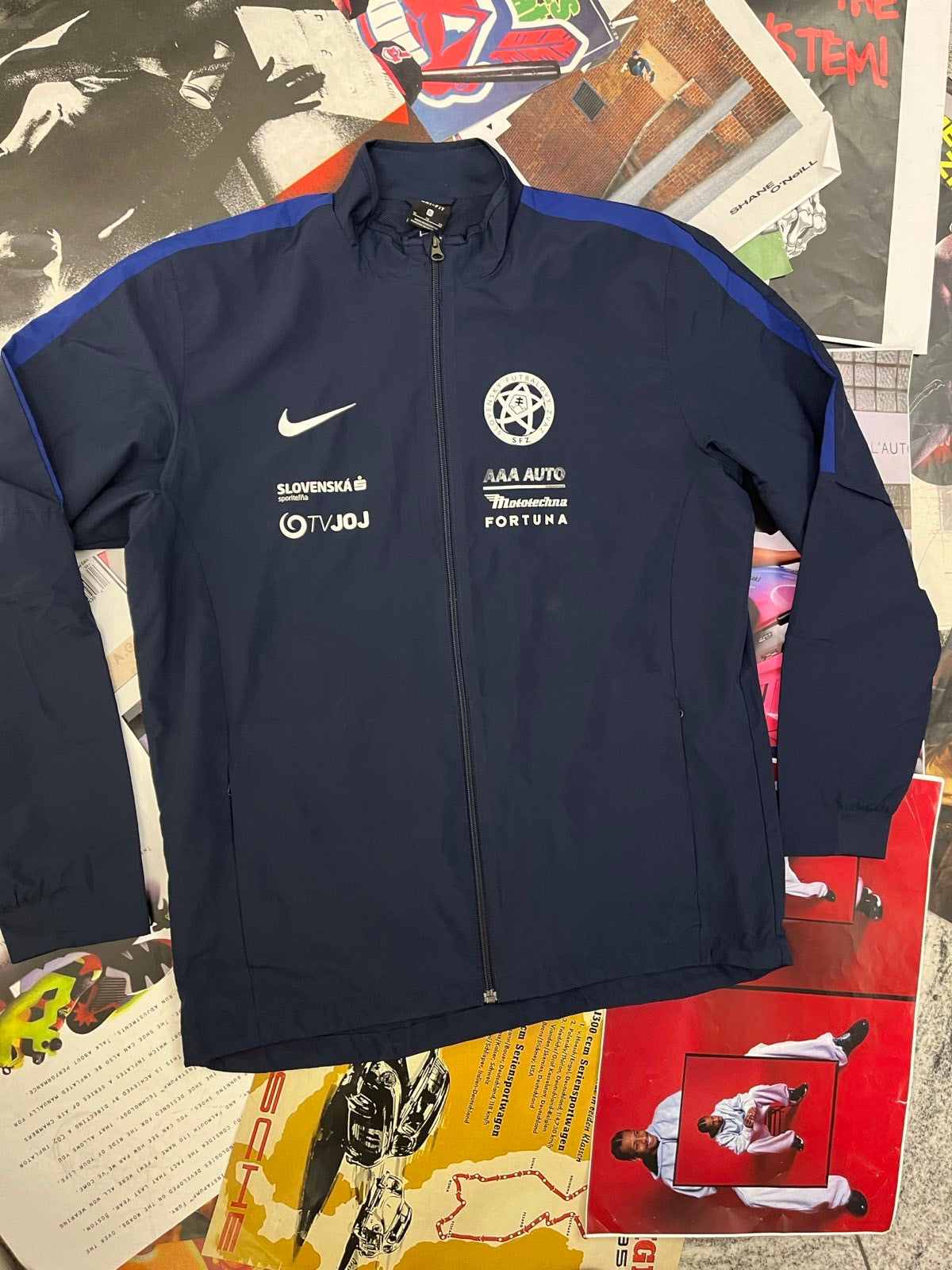 (XL) Větrovka NIKE tmavě modrá Slovensko