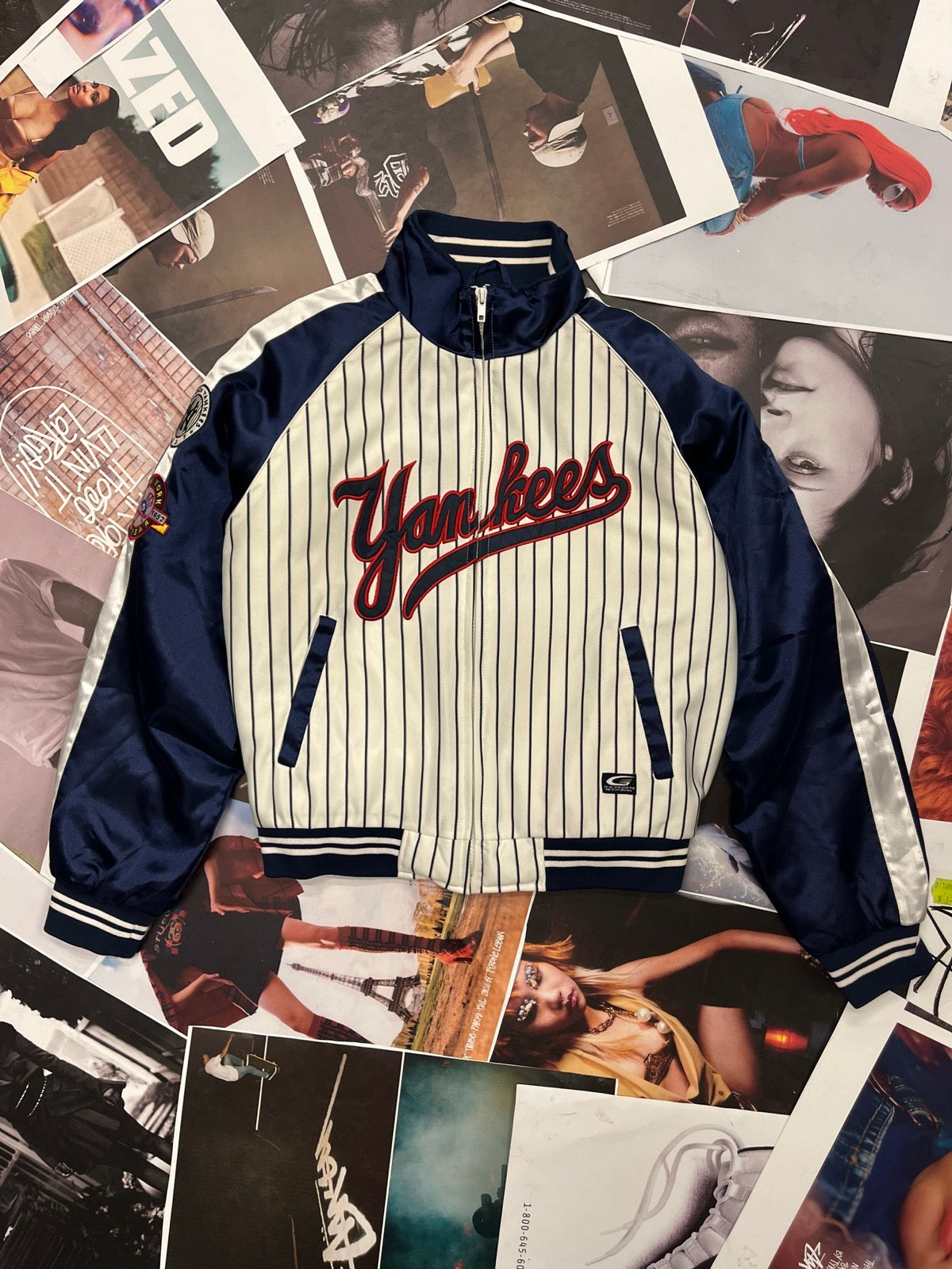 (M) New York Yankees varsity jacket – G-III Sports (MLB licensed)