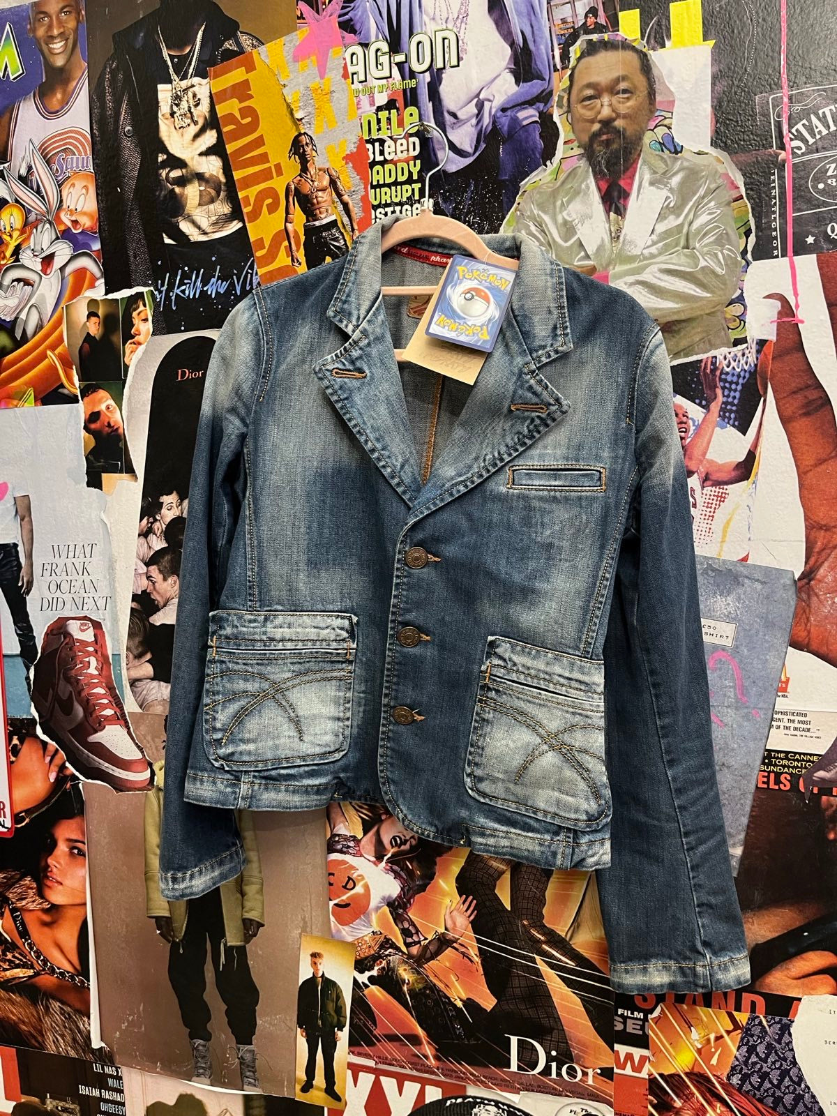 Phard SAKO dámské denim na knoflíky