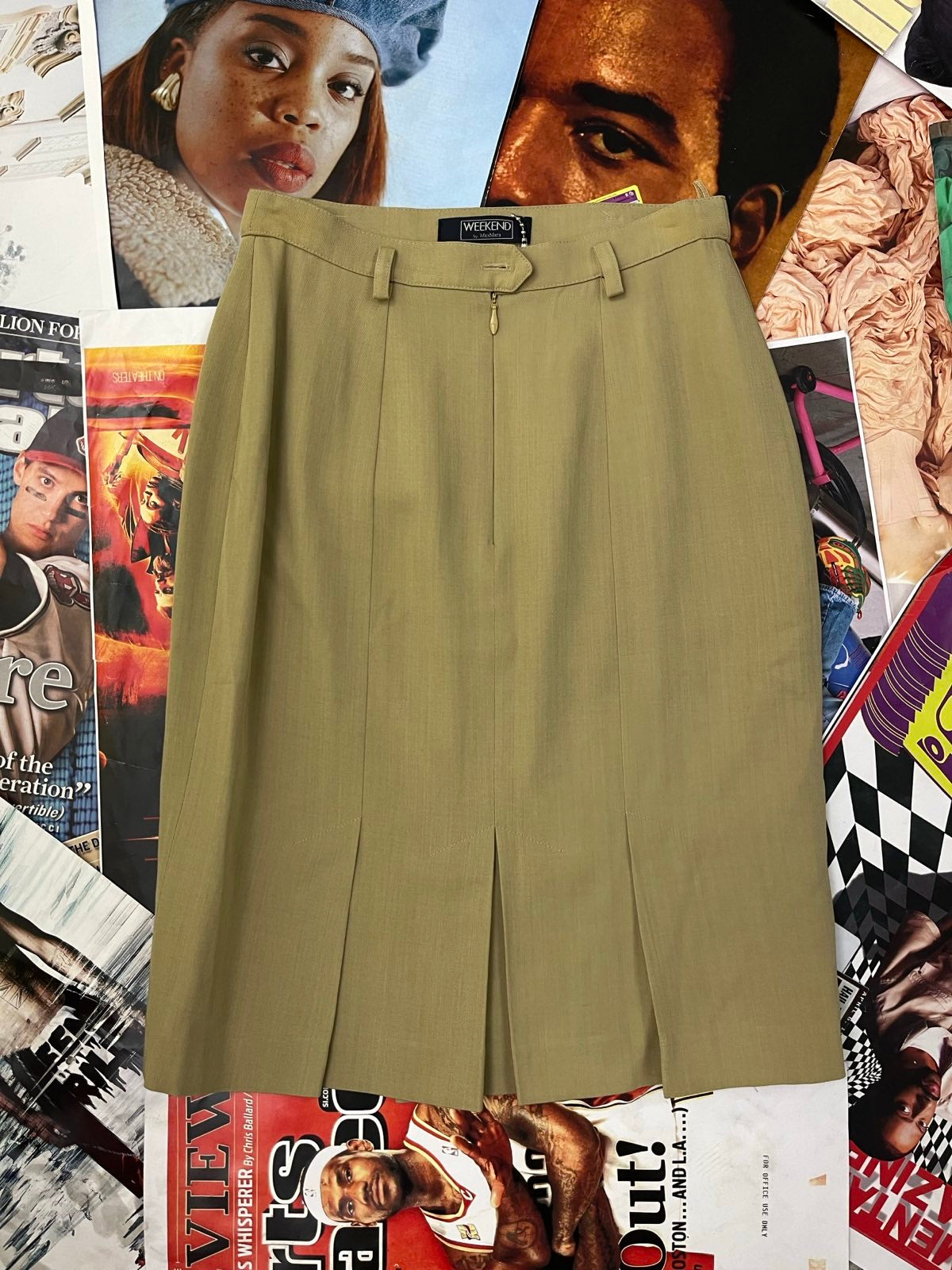 (M) Weekend by MaxMara sukně midi béžová