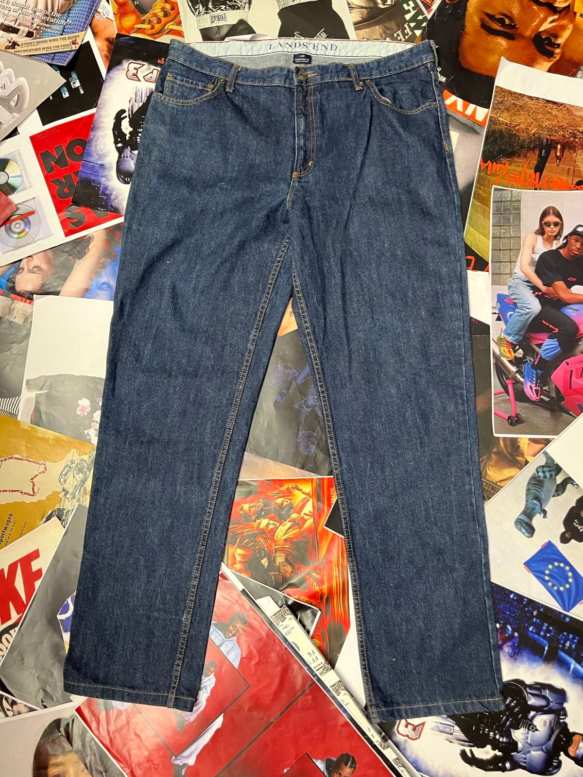 (2XL) Land's end RAW denim rifle