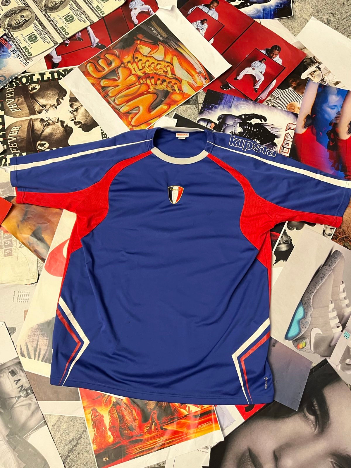 (2XL) Kipsta x France DRES modro–bílo–červený