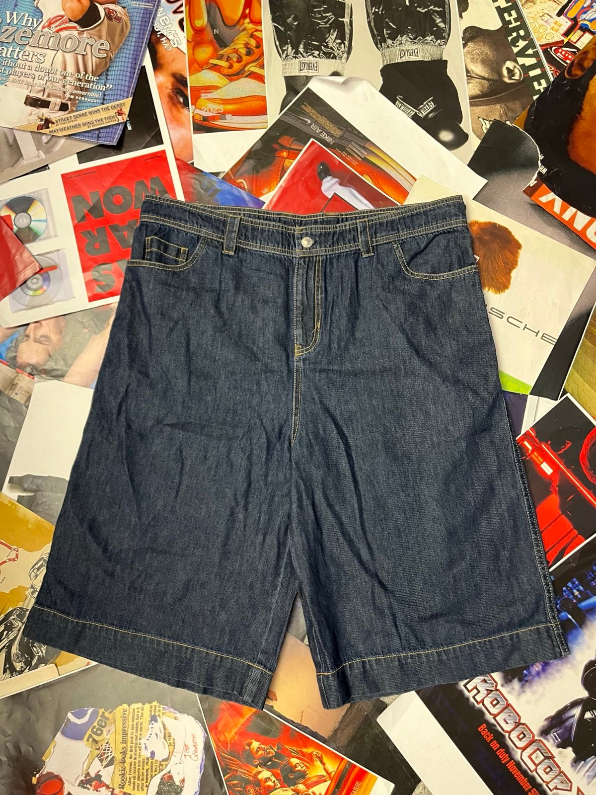 (3XL) Kraťasy jorts pánské džínové