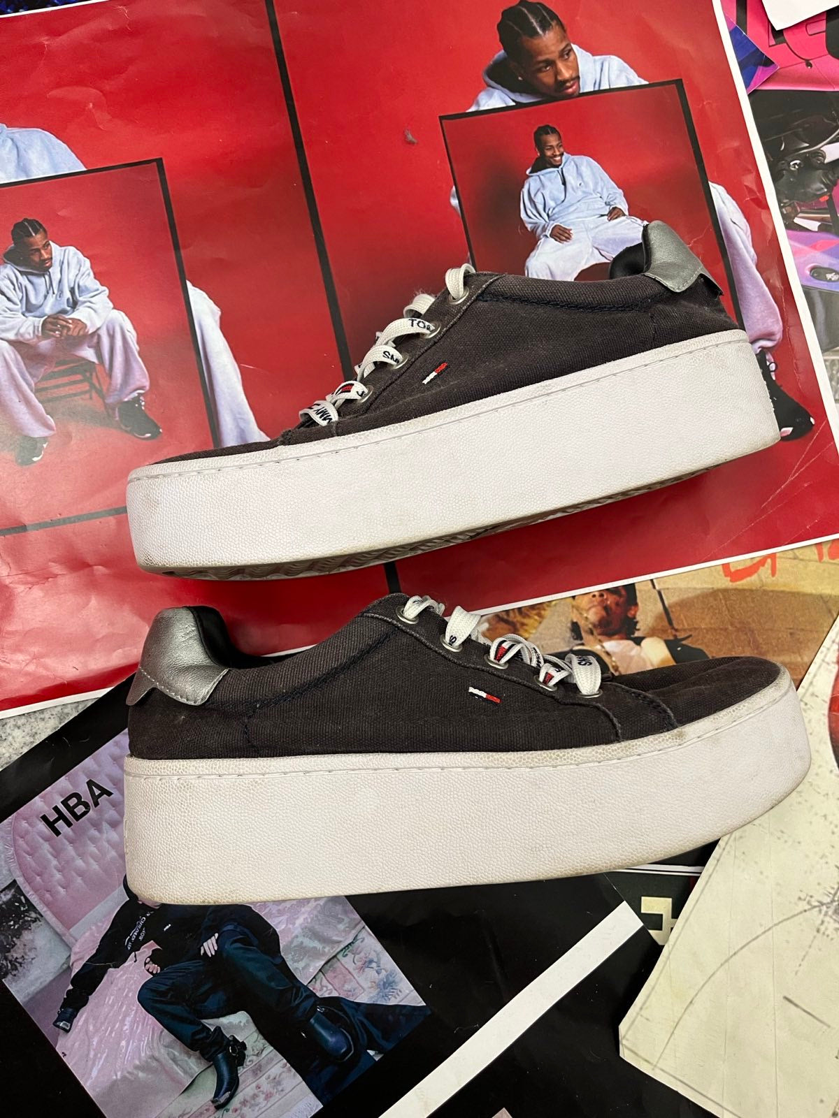 (39) TommyJeans boty na platformě dámské