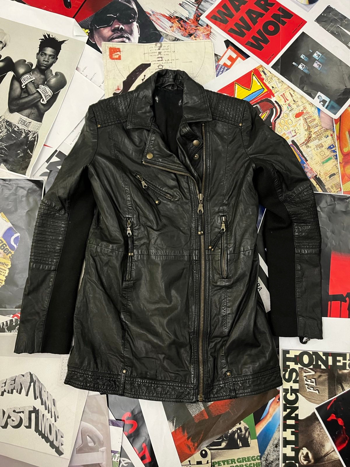 (L) Whistles kožená bunda dámská na zip