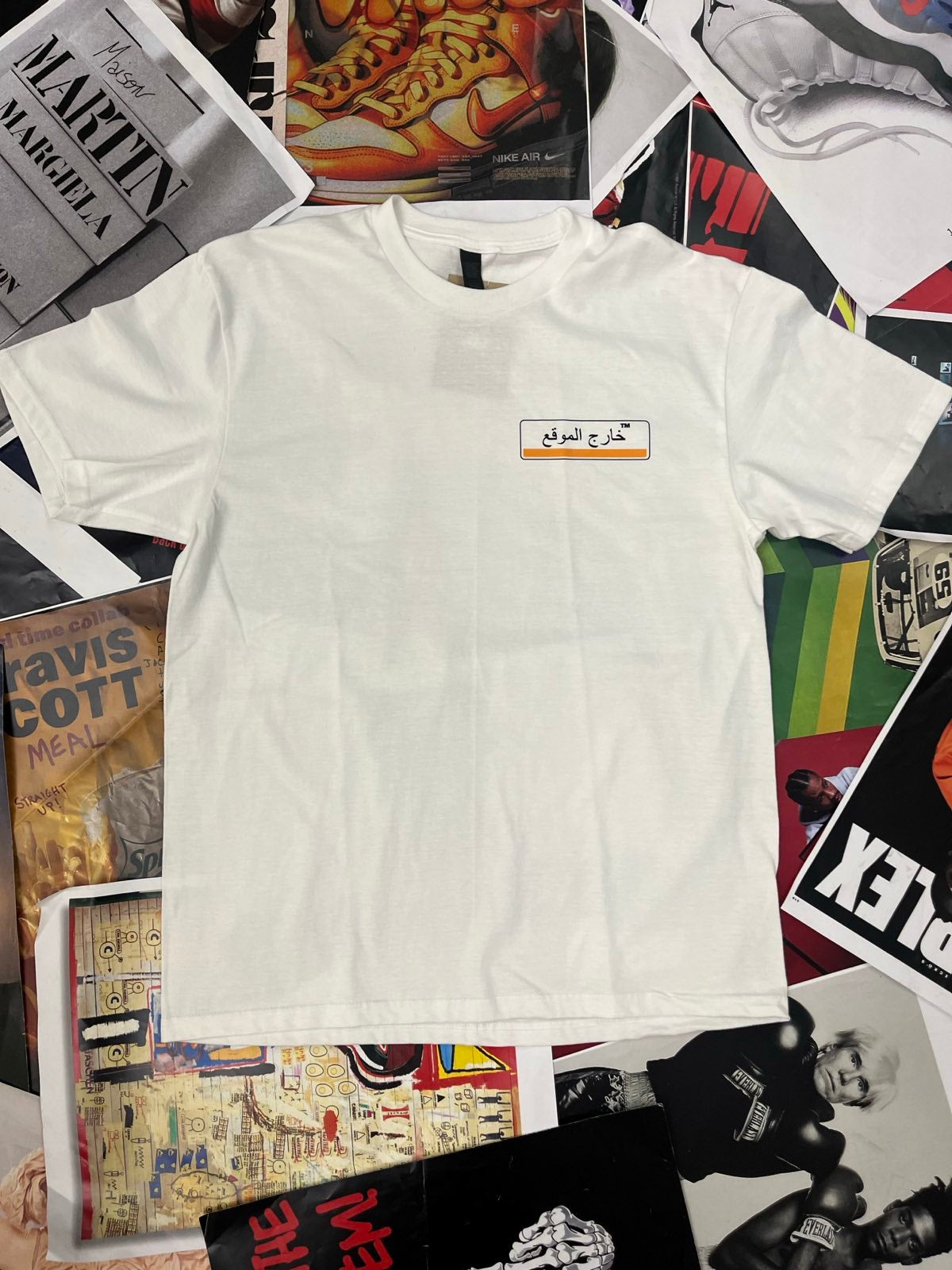 (L) OFF–Site Group kůň triko bílé