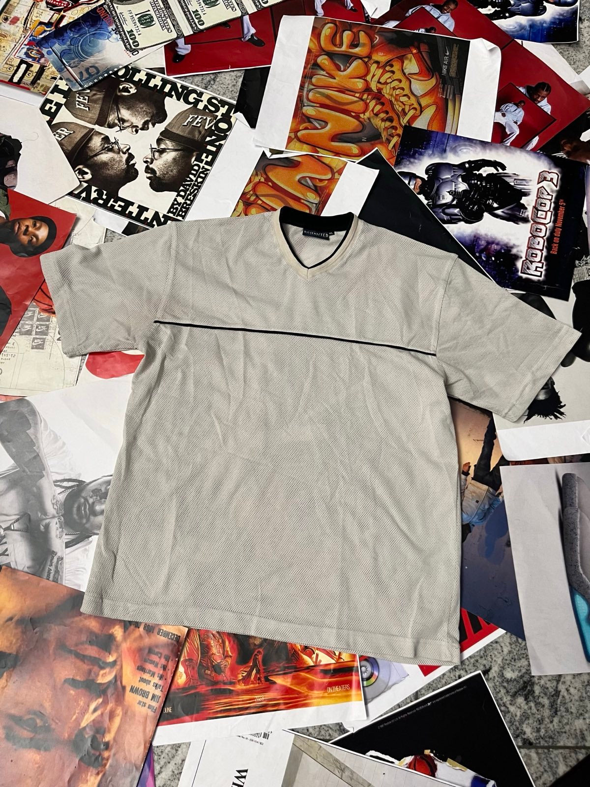 (XL) Restricted triko ala DRES šedé