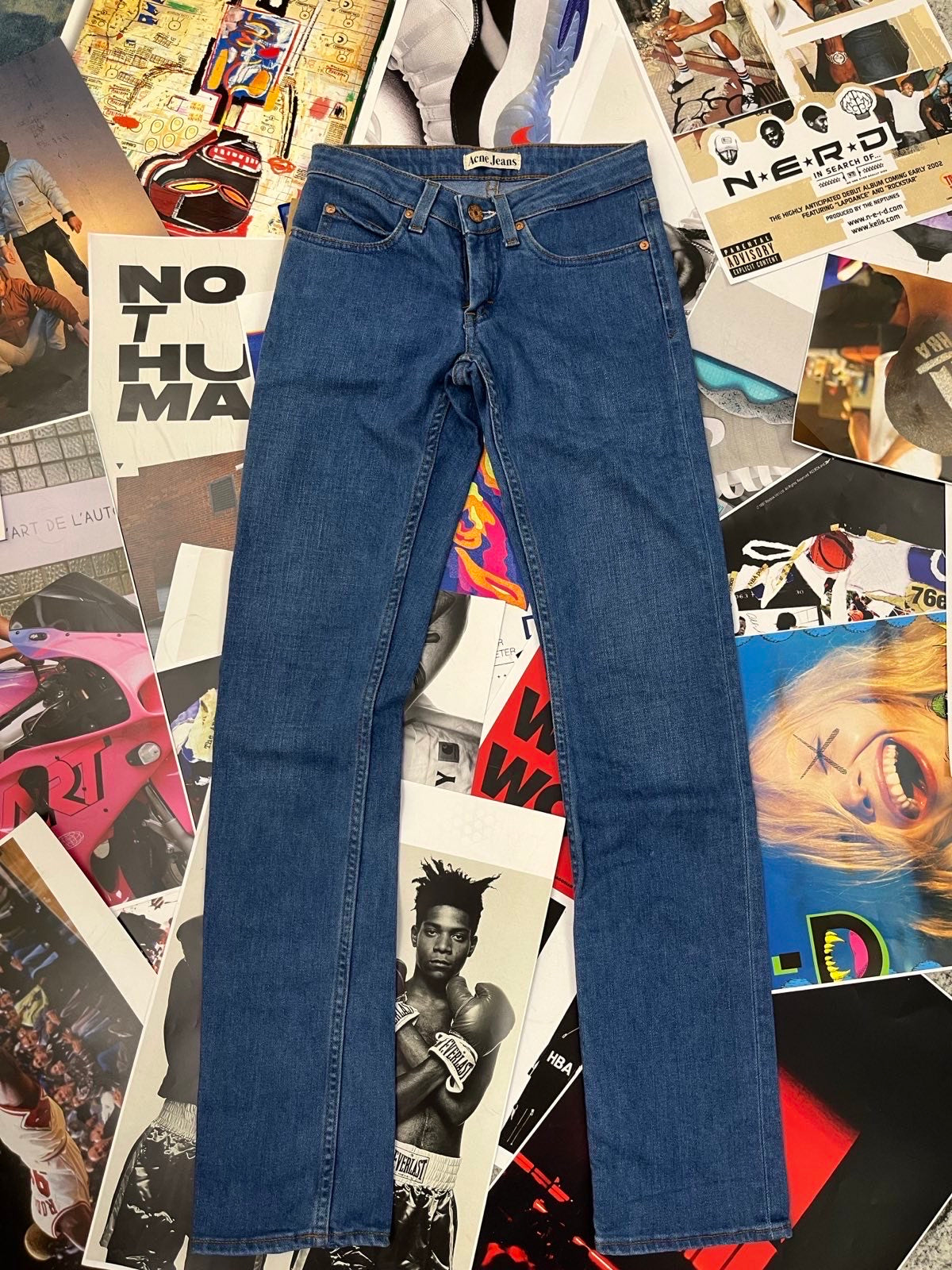 (S) Acne Studios jeans modré