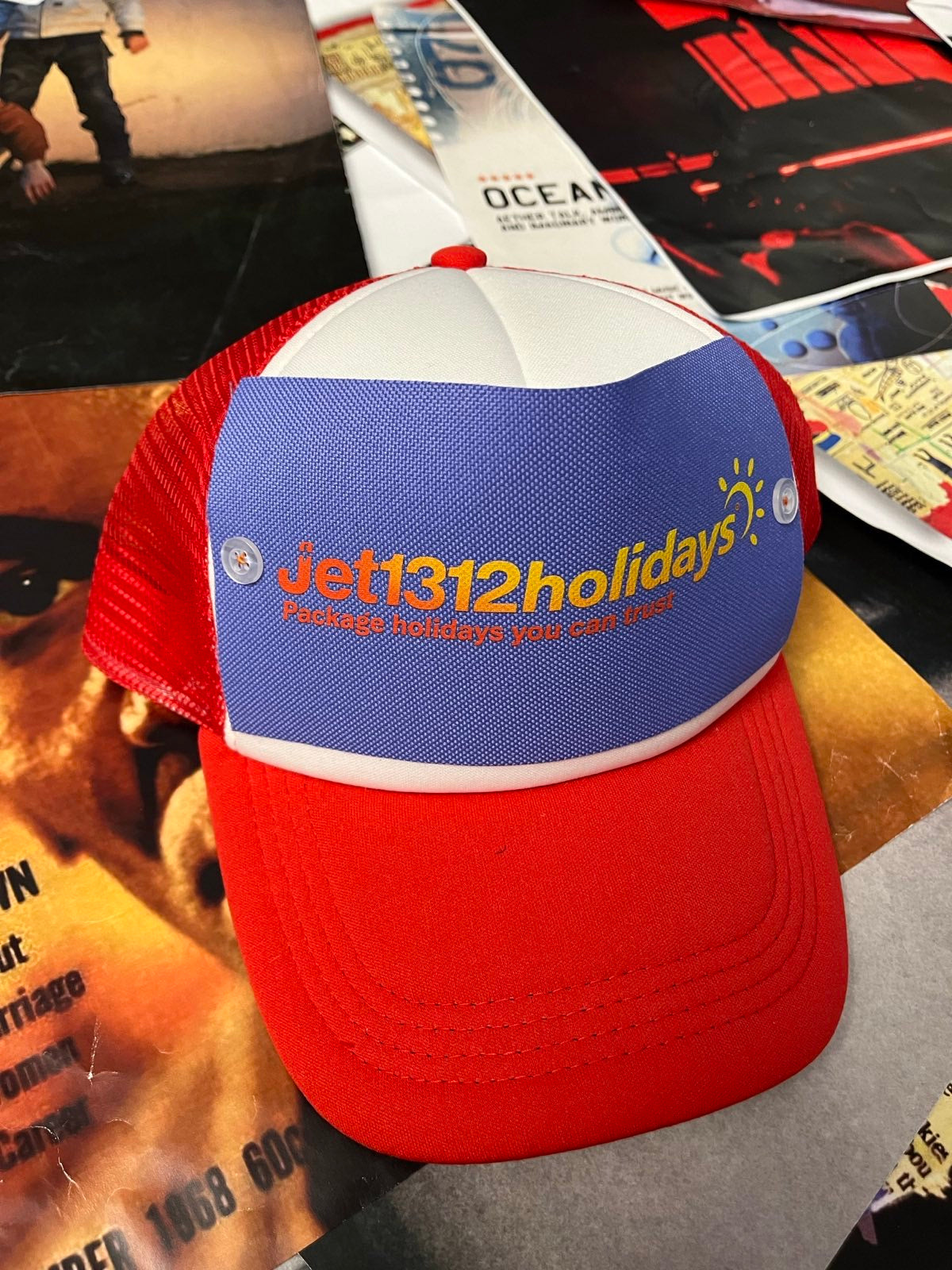 Kšiltovka červená Jet1312holidays