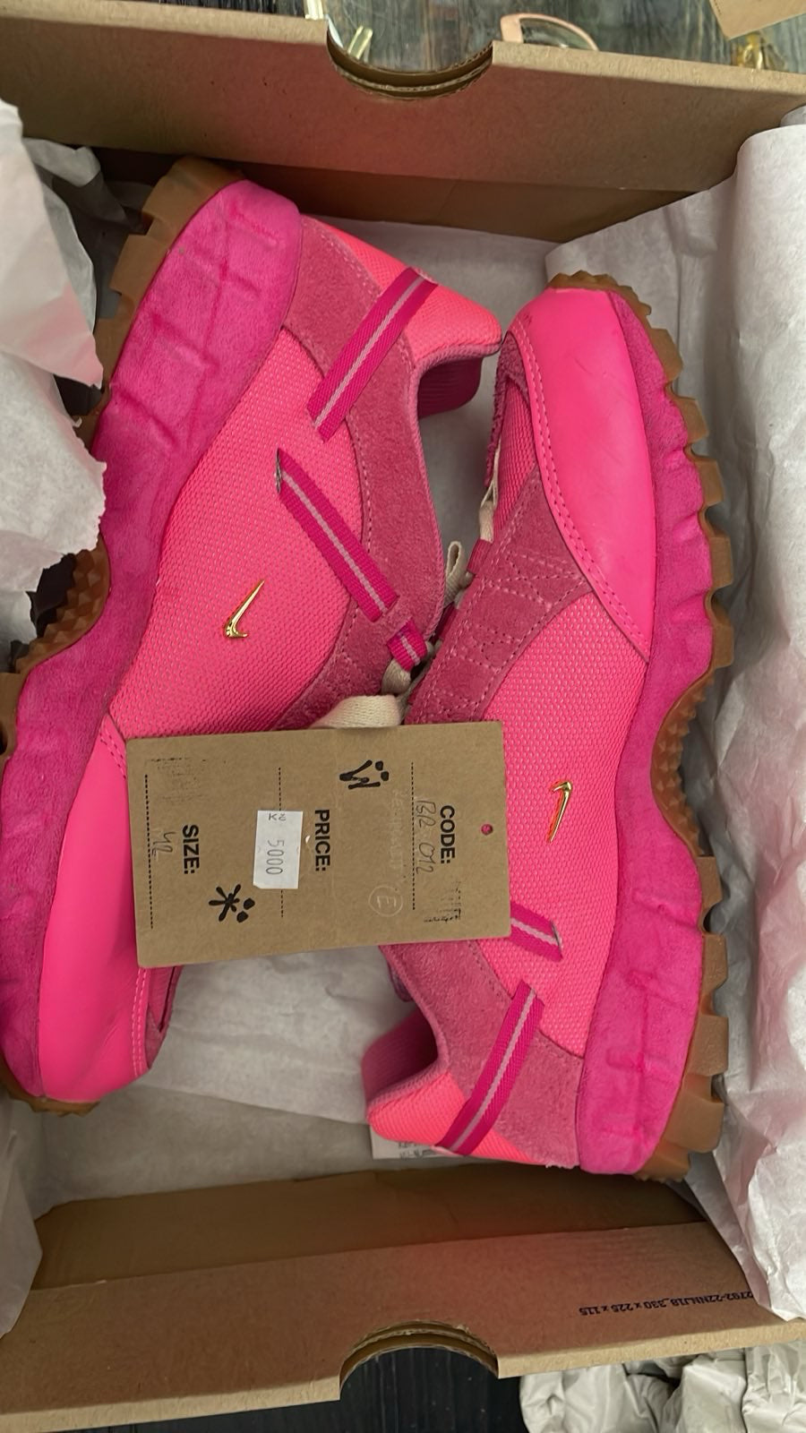 Nike jacquemus ružové boty vel. 42