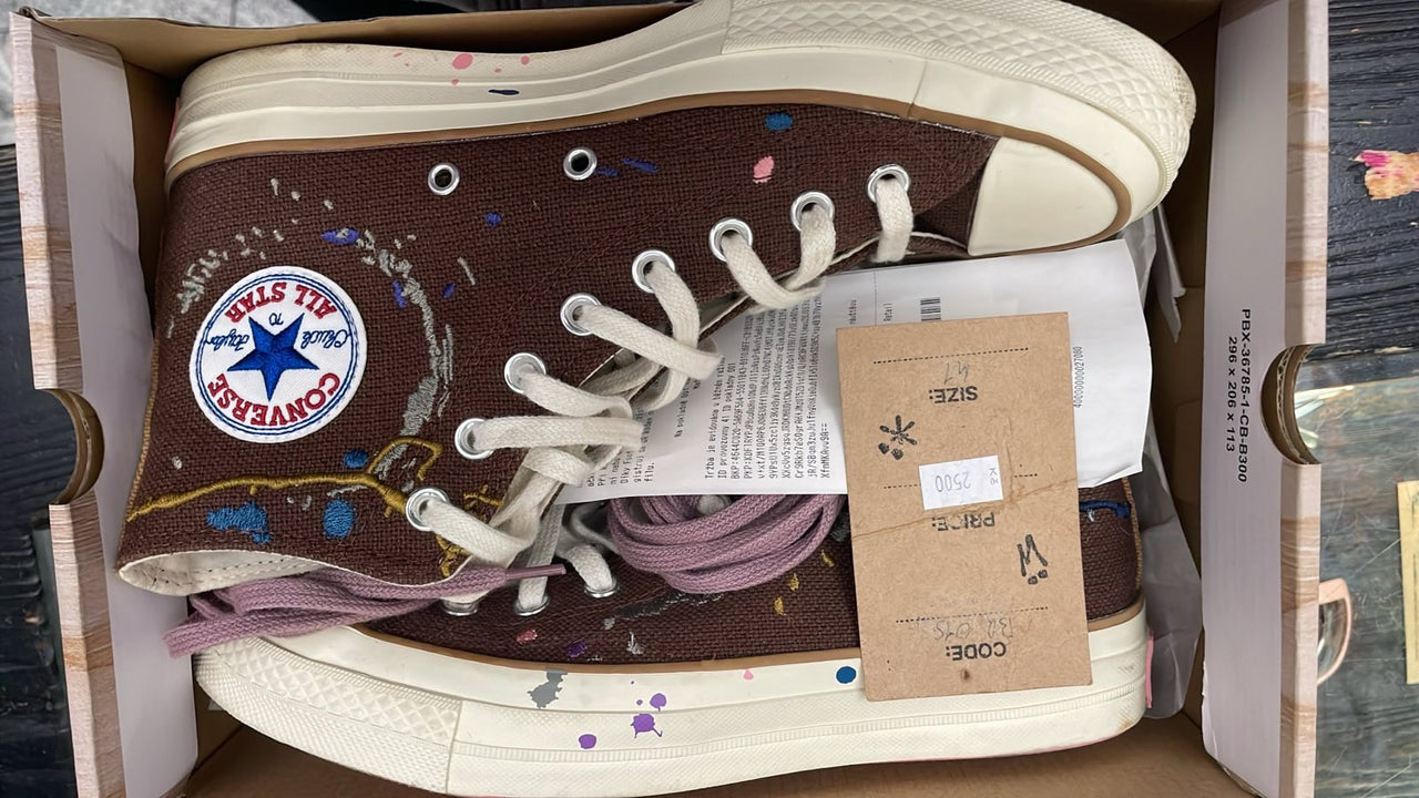 Converse x Bandulu hnede boty vel.42