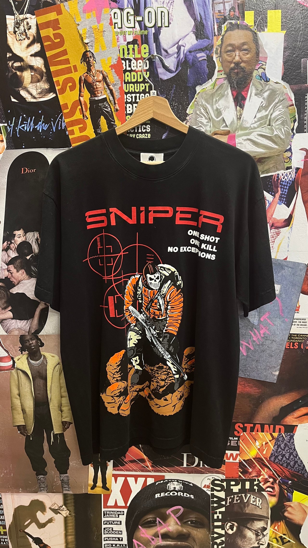 Warren Lottas triko s potiskem Sniper M