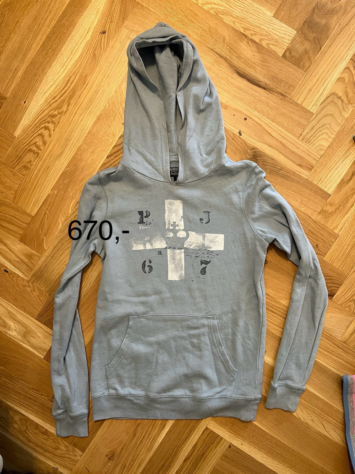 Polo jeans company modrá hoodie S
