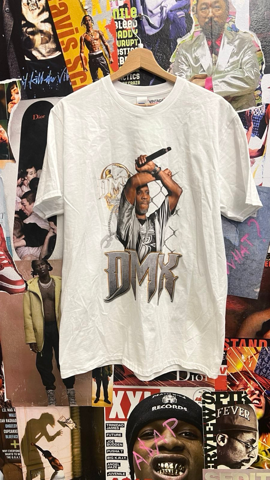 Triko BOOTLEG bílé DMX